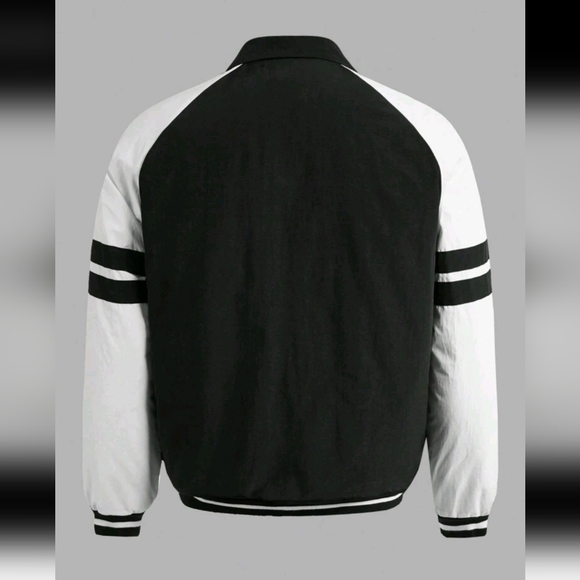 Brand new, SheinX Winter Puffer Jacket size s Black white - Picture 6 of 6